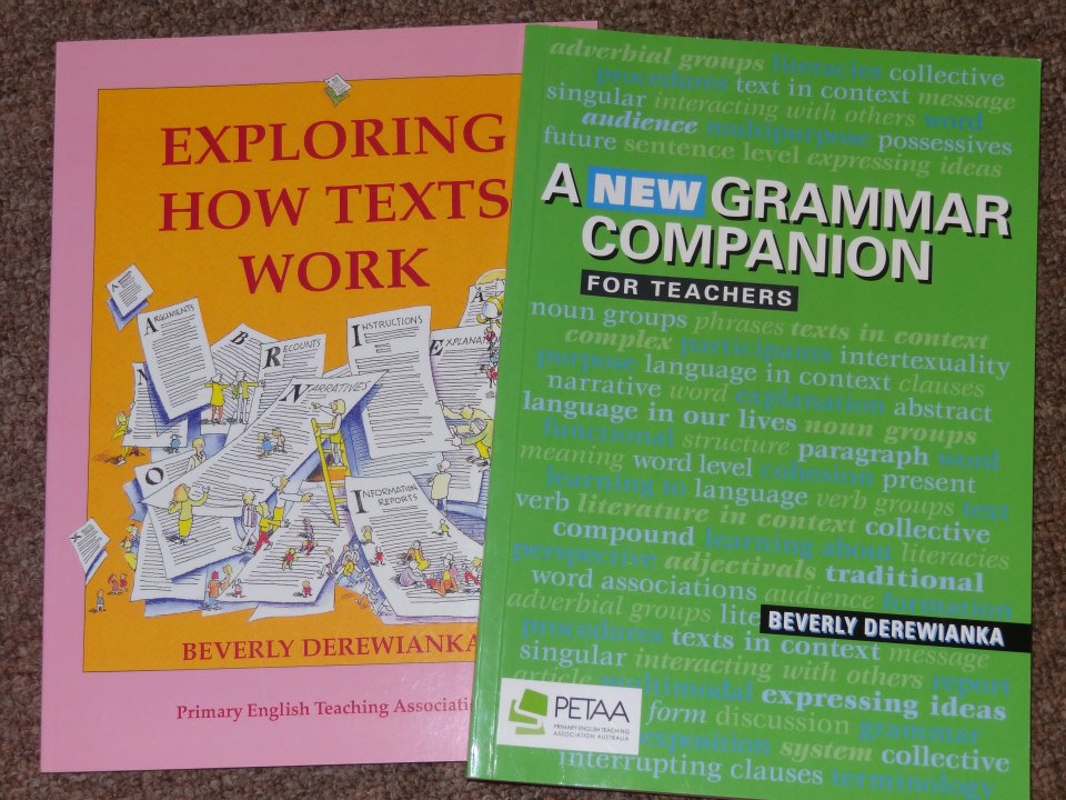 Exploring how texts work + A new grammar companion