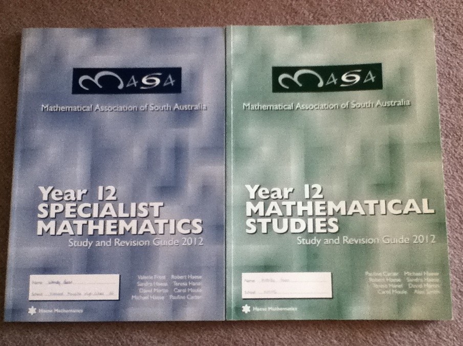 Yr 12 math Studies &Specialist math revision guide