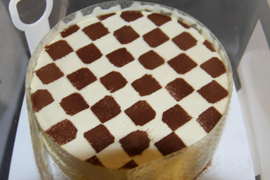 里外一样的神奇棋格蛋糕 里外一样的神奇棋格蛋糕