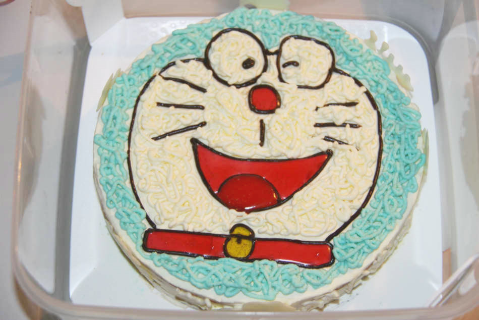 多拉A梦蛋糕 多拉A梦蛋糕