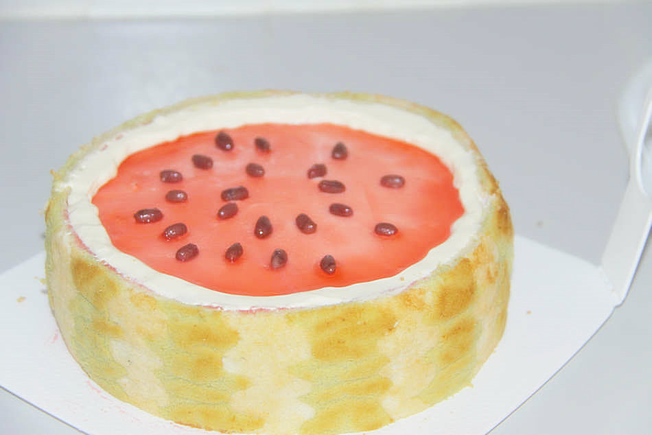 西瓜蛋糕 西瓜蛋糕
