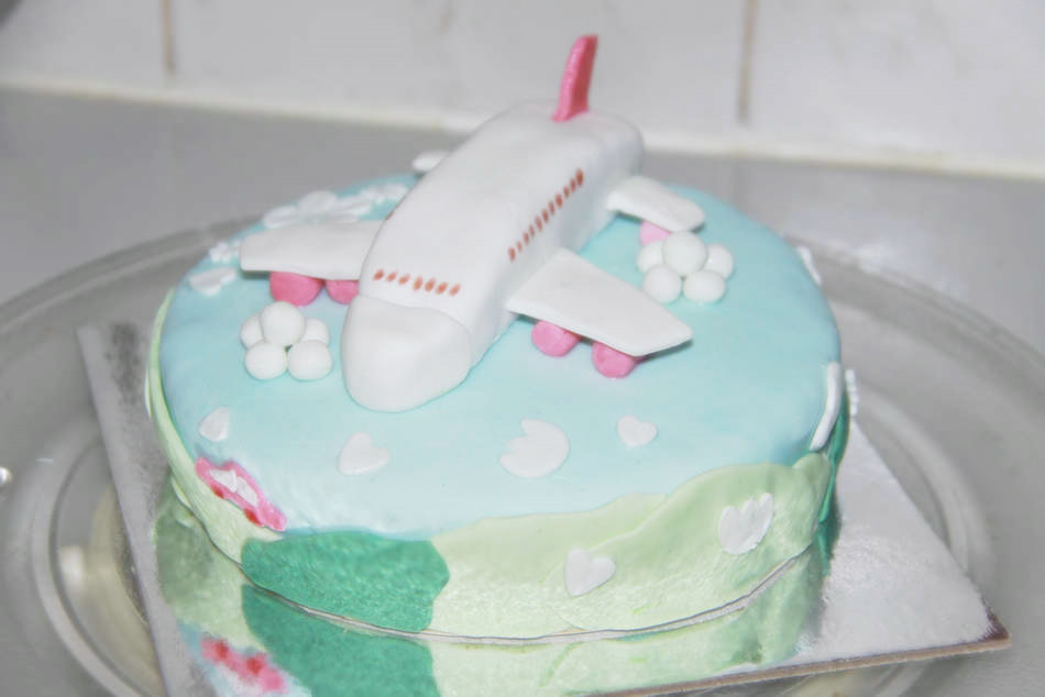 飞机翻糖 飞机翻糖