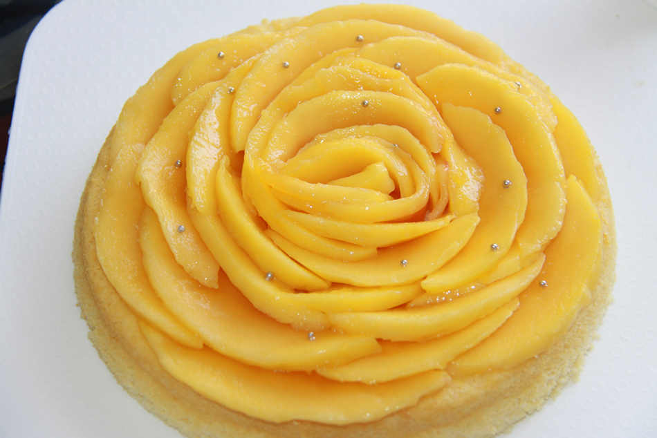 芒果花芝士蛋糕 芒果花芝士蛋糕