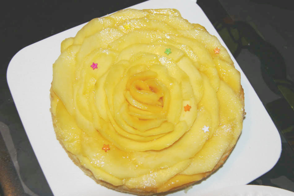芒果花芝士蛋糕七彩星 芒果花芝士蛋糕七彩星